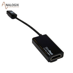 Analogix SlimPort HDMI Adapter/Charger for HD/3D Mirroring for Nexus 4