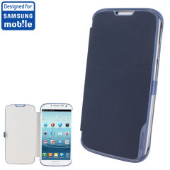Anymode Samsung Galaxy S4 Book Flip Cover - Blue