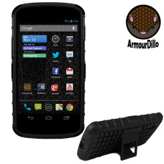 ArmourDillo Hybrid Protective Case for Google Nexus 4 - Black