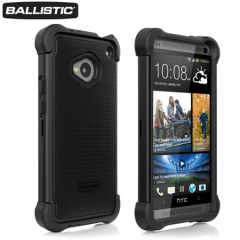 Ballistic Shell Gel Case for HTC One - Black