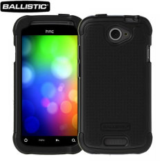 Ballistic Shell Gel Case For HTC One S - Black
