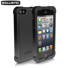 Ballistic Shell Gel Case for iPhone 5 - Black