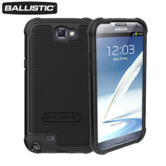 Ballistic Shell Gel Case for Samsung Galaxy Note 2 - Black