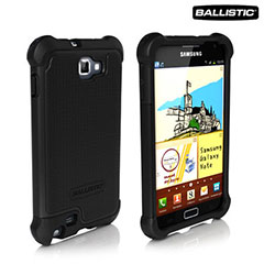 Ballistic Shell Gel Case for Samsung Galaxy Note - Black