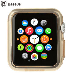 Baseus Apple Watch Series 2 / 1 Shell Case - 38mm - Gold / Clear