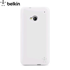 Belkin F8M568 Grip Sheer Matte Case for HTC One - White