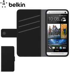 Belkin F8M574 Wallet Folio Case for HTC One - Black