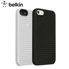 Belkin F8W130 Flex Twin Case Pack for iPhone 5 - Black / White