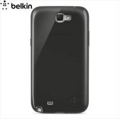 Belkin Grip Sheer Case for Galaxy Note 2 - Translucent Black