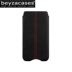 Beyza Zero Series Leather Case for iPhone 5 - Black