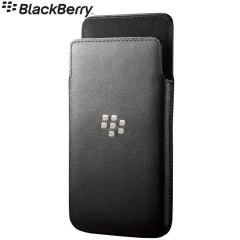 Blackberry Z10 Leather Pocket - Black - ACC-49276-201