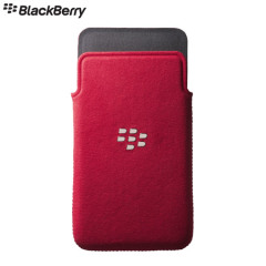 Blackberry Z10 MicroFibre Pocket - ACC-49276-202 - Red