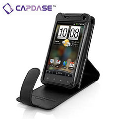 Capdase Leather Flip Case for HTC Incredible S