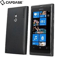 Capdase Nokia Lumia 800 Soft Jacket 2 Xpose - Solid Black