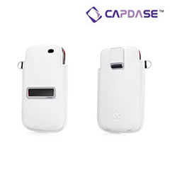 Capdase Smart Pocket for BlackBerry Torch 9860 - White / Red