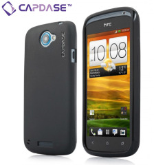 Capdase Soft Jacket Xpose for HTC One S - Solid Black