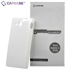 Capdase Soft Jacket Xpose Sparko - Sony Xperia U ST25i - White