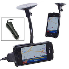 Car Pack for the iPhone 4S / 4 with Black Case