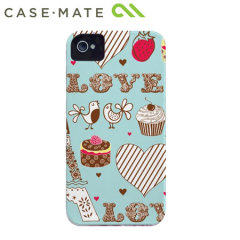 Case-Mate Barely There for iPhone 4 / 4S - Love