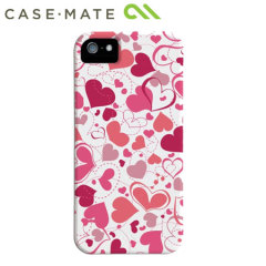 Case-Mate Barely There for iPhone 5 - White Heart