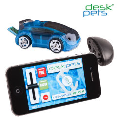 DeskPets CarBot App Controlled Car - Blue