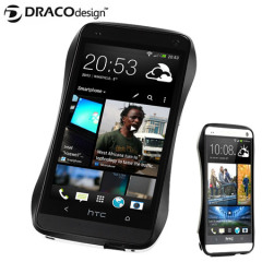 Draco Design Aluminium Bumper for HTC One - Metro Black