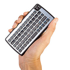 Dual-Connect Slimline Bluetooth Keyboard and Trackpad