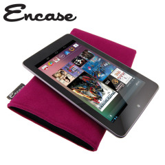 Encase Ultrasuede Pouch for Google Nexus 7 - Pink