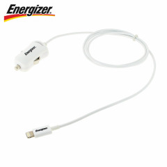 Energizer HighTech Apple Lightning Cable Car Charger - 1 Amp
