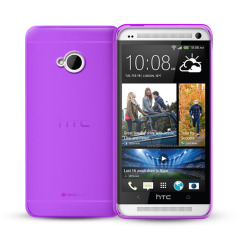 FlexiShield Case for HTC One - Purple
