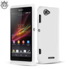 FlexiShield Case for Sony Xperia L - White