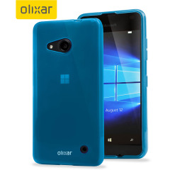 FlexiShield Microsoft Lumia 550 Gel Case - Blue