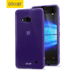 FlexiShield Microsoft Lumia 550 Gel Case - Purple