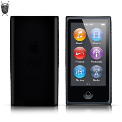 FlexiShield Skin For iPod Nano 7G - Black