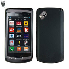 Flexishield Skin for Samsung Wave 2 - Solid Black