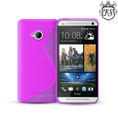FlexiShield Wave Case for HTC One - Smoke Pink