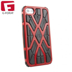 G-Form X-Protect Case for iPhone 5 - Red / Black