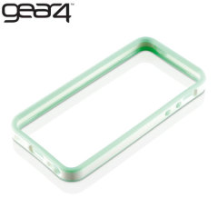 Gear4 G4IC507G iPhone 5 Rubber Bumper Case - Green / White