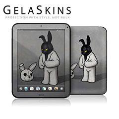 Gelaskins HP TouchPad Skin - Black in White