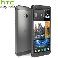 Genuine HTC One Double Dip Hard Shell - HC C840 - Black / Grey / Black