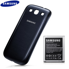 Genuine Samsung Extended Battery Kit for Galaxy S3 - 3000mAh - Blue
