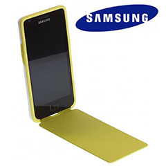 Genuine Samsung Galaxy S2 Flip Cover - Lime
