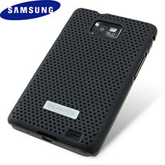 Genuine Samsung Galaxy S2 i9100 Mesh Vent Case - Black