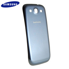 Genuine Samsung Galaxy S3 i9300 Battery Cover - Pebble Blue