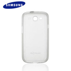 Genuine Samsung Galaxy S3 TPU Protective Cover - White EFC-1G6WWECSTD