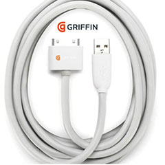 Griffin GC17120 XL 3m USB Dock Cable for iPad 4/ 3/2 iPhone and iPod