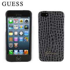 Guess iPhone 5 Hard Case -  Dark Croc