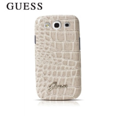 Guess Samsung Galaxy S3 Hard Case - Crocodile Cream