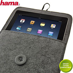 Hama Felt Case for iPad 3 / iPad 2 - Grey