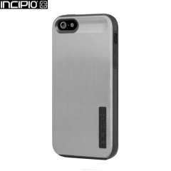 Incipio DualPro Shine Case For iPhone 5 - Silver / Black